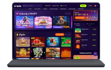 Irwin Casino officiel